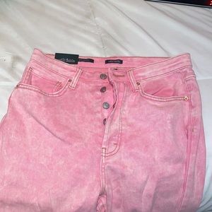 Wild fable pink jeans denim ripped